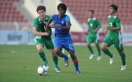 21-year-old Alwyn George (in blue) is the only decent playmaker around in Indian football currently